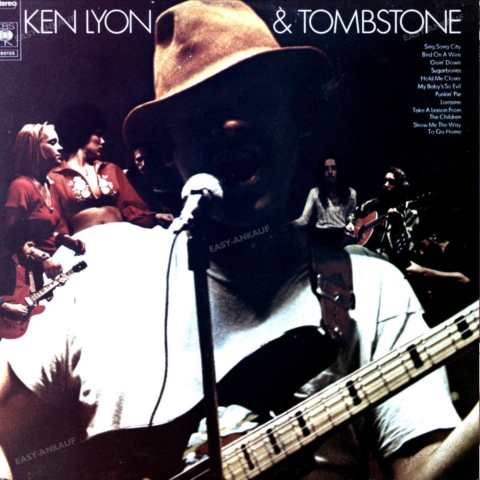 Ken Lyon & Tombstone - Ken Lyon & Tombstone LP (VG/VG) .*