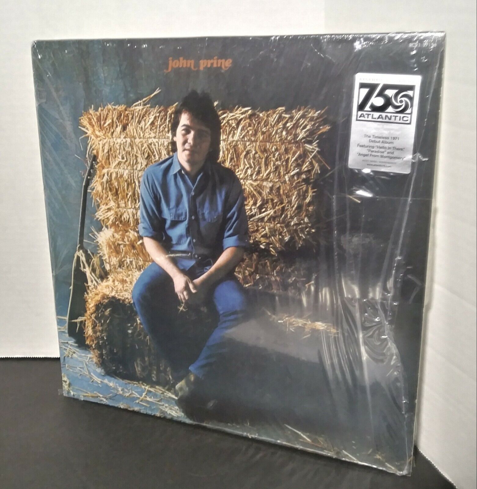 John Prine: 1971 John Prine Limited Edition, Cyrstal Clear Vinyl (Flaw)