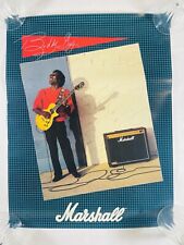 Buddy Guy Marshall Amps Promo Poster 22” X 17” 1988 picture