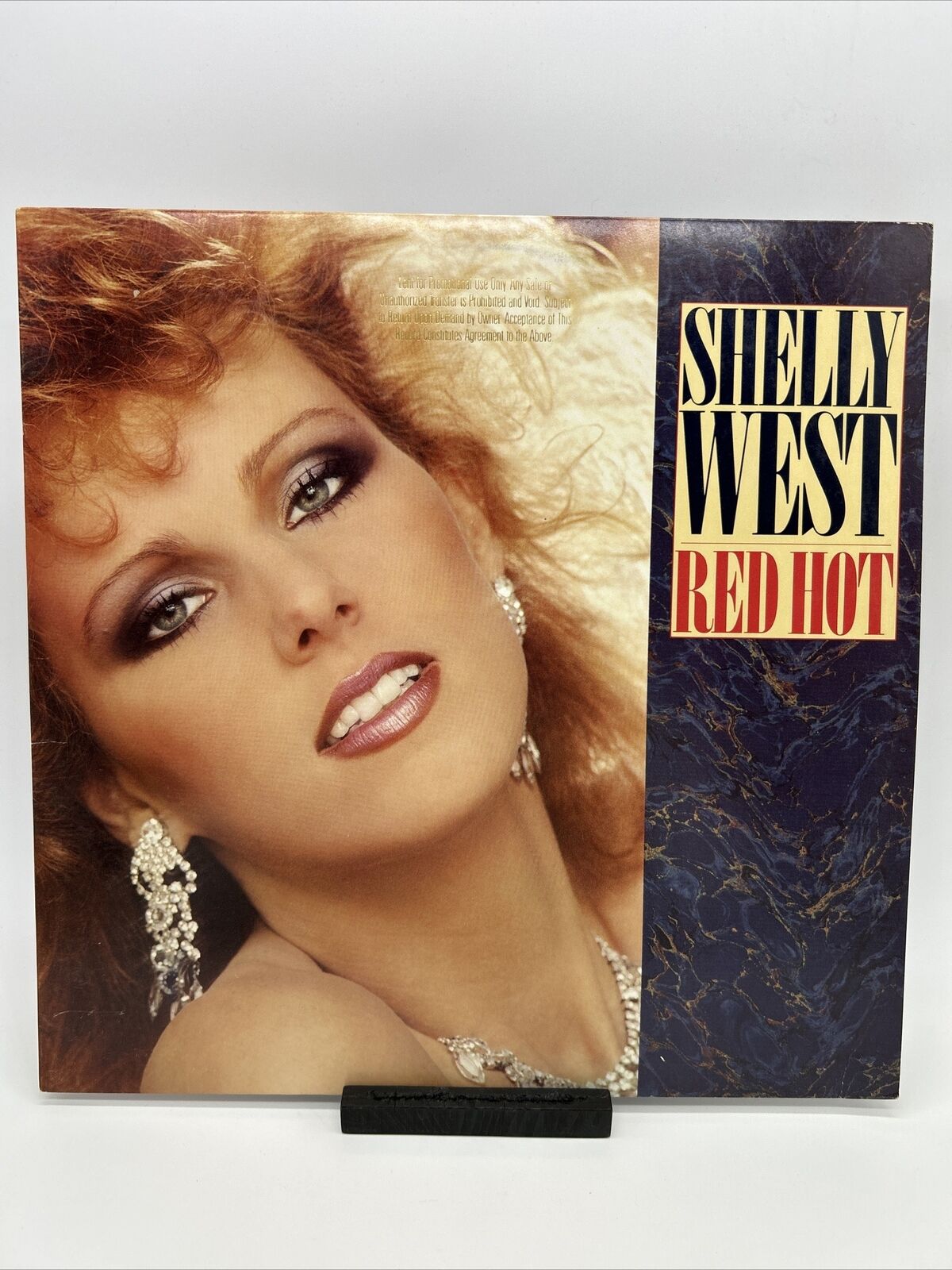 Shelly West Red Hot 1983 Vinyl LP Viva Records 1-23983 Promo