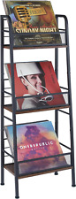 Vinyl Record Storage Holder 3-Tier Large Capacity LP Records Rack Store about 60 picture