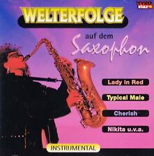 WELTERFOLGE AUF DEM SAXOPHONE Worldwide Hits NEW CD Germany Austria INSTRUMENTAL picture