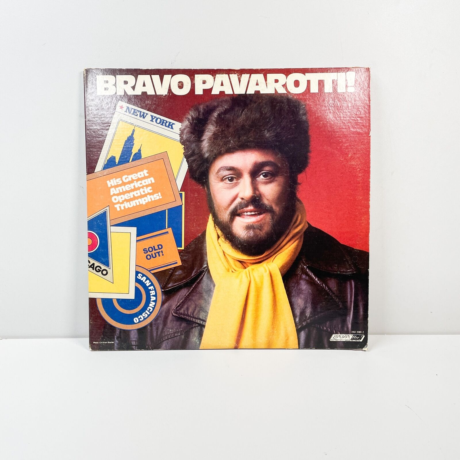 Luciano Pavarotti - Bravo Pavarotti - Vinyl LP Record - 1978