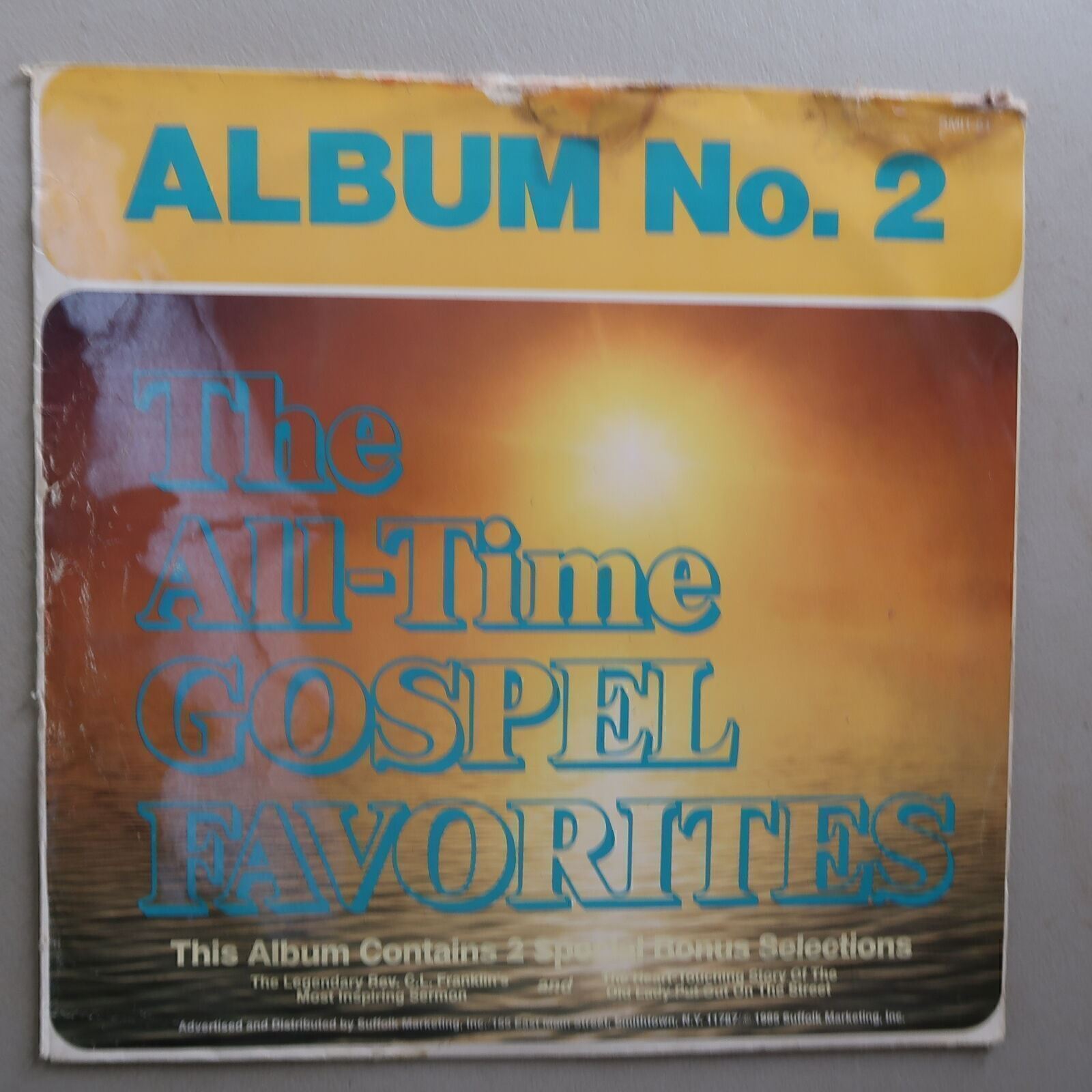 The All-time Gospel Favorites No. 2 Vinyl LP Suffolk VG 59