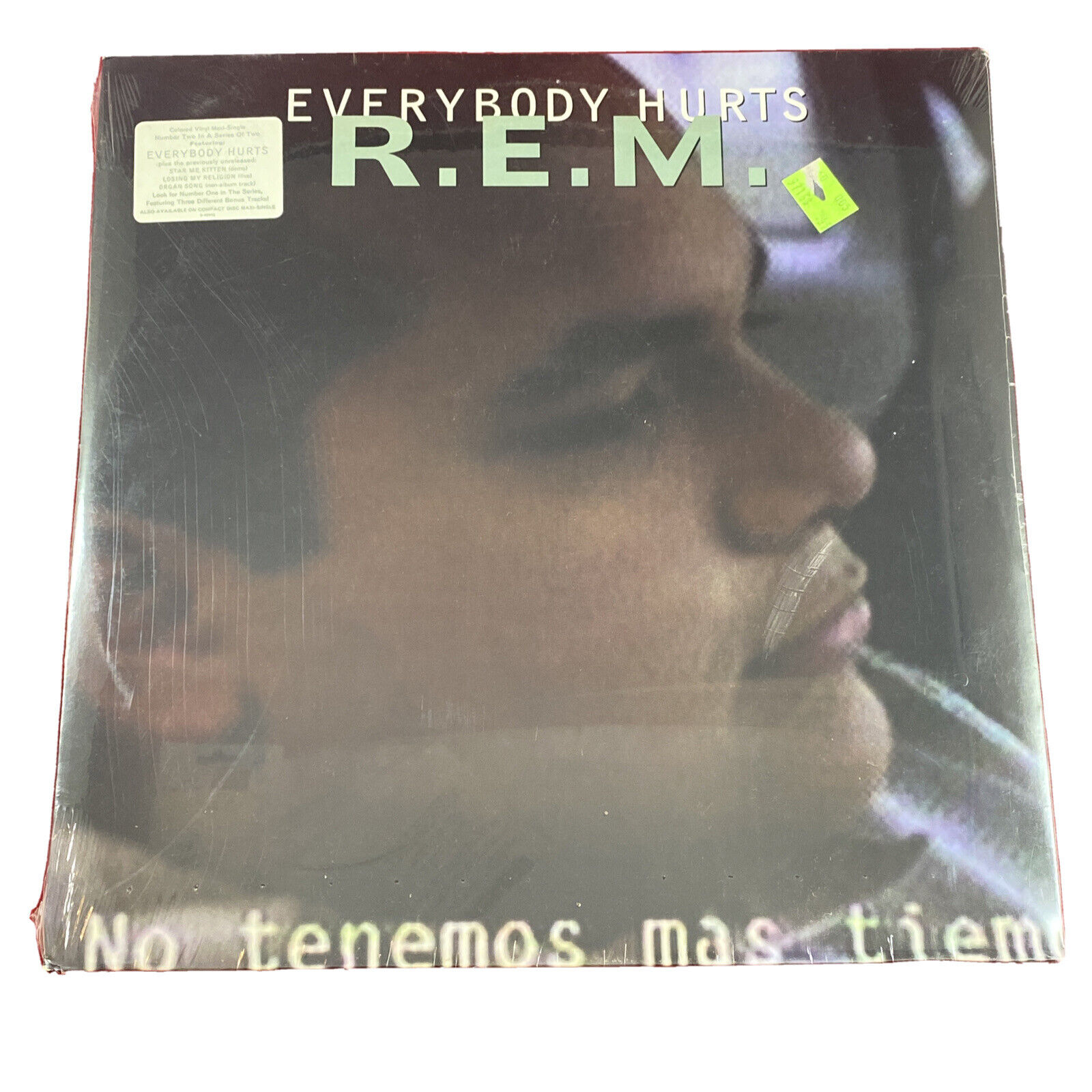 Vintage 1993 R.E.M. Everybody Hurts  Colored Vinyl LP Maxi-Single New Sealed