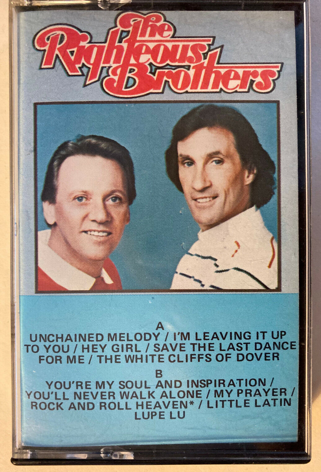 Rare Righteous Brothers - 1984 Vintage Cassette - Chadwick Music Productions