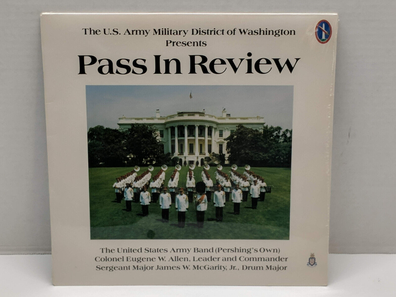 US Army Military District of Washington Presents Pass In Review - Vinyl