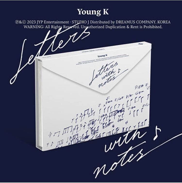 K-POP DAY6 Young K Letters with notes [Photobook+CD]