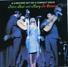 Peter Paul & Mary : Peter, Paul and Mary In Concert CD picture