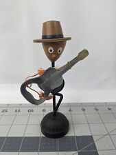 Wooden Figure Guitar Shaped Bottle Opener 6 Inch picture