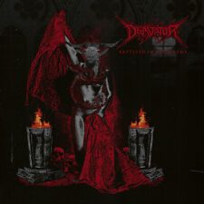 Devastator - Baptised In Blasphemy [New Vinyl LP] Explicit, Red, Colored Vinyl, picture