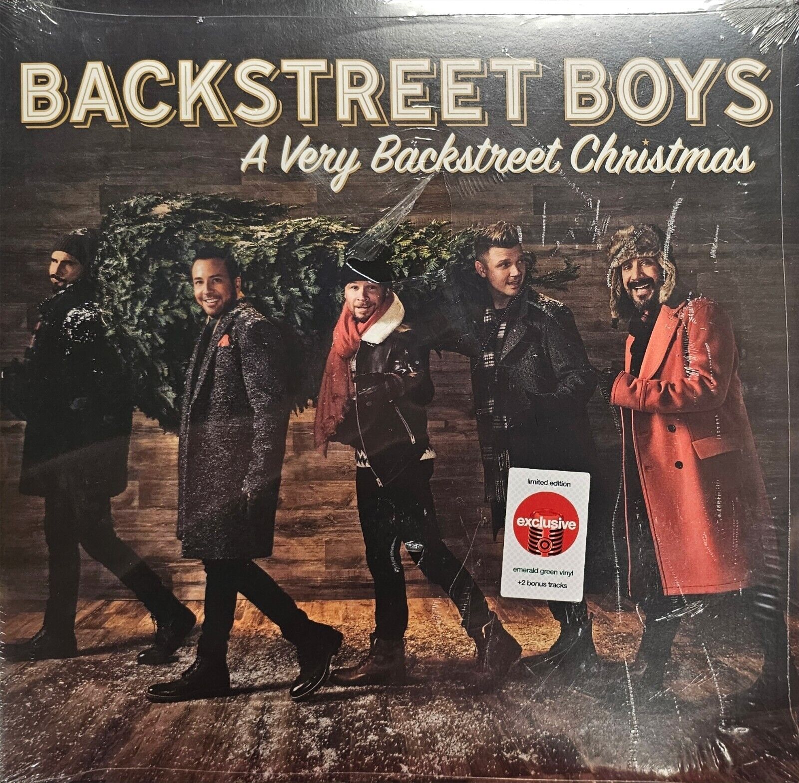 Backstreet Boys - A Very Backstreet Christmas / Green Vinyl Sealed Record
