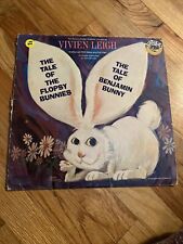 Rare Vivien Leigh Vinyl: The Tales Of Flopsy Bunnies. Vintage Original. Worn. picture