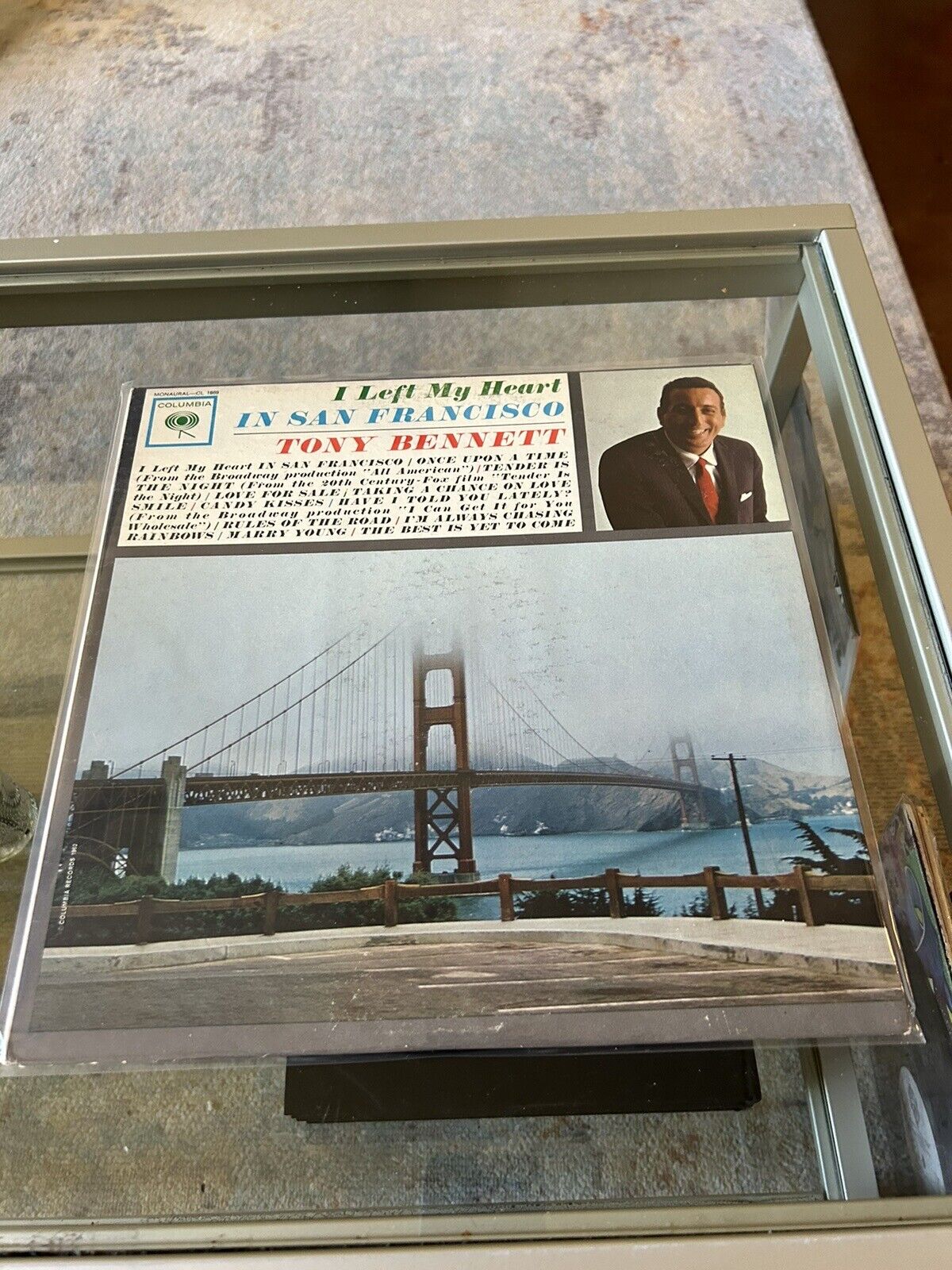 Tony Bennett I Left My Heart in San Francisco Original First Press 1962 Vinyl Lp
