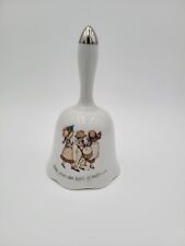 Vintage Holly Hobbie Porcelain Bell 