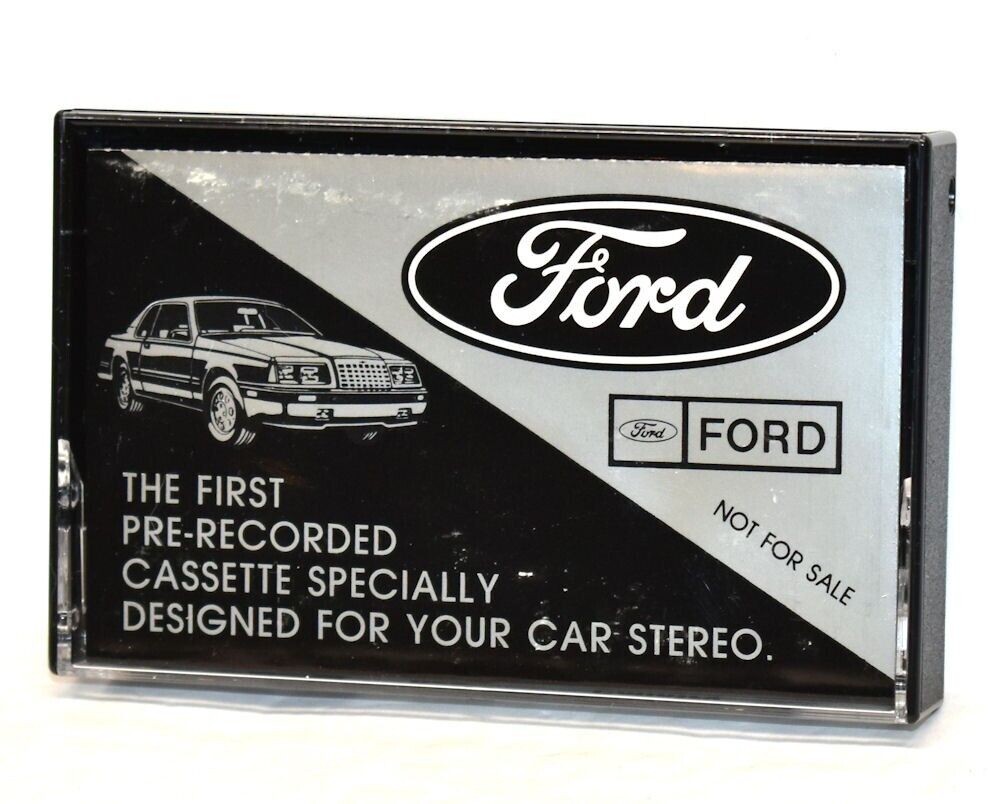 Vintage Ford 1985 Loran Car Audio Demonstration Cassette Tape