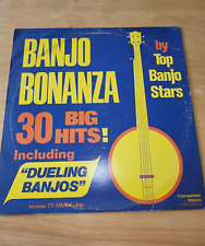 BANJO BONANZA 30 Big Hits LP Vinyl Record 1973 CBS P2-11888 Banjo Top Stars LP4 picture