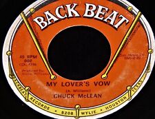 Vintage Record, CHUCK ,McLEAN: MY LOVER'S VOW, 45 rpm, 1969, R&B, Soul picture