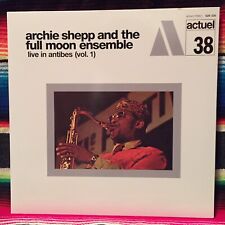 Archie Shepp & The Full Moon Ensemble  Live in Antibes Vol 1 ACTUEL 39 Italy EX picture