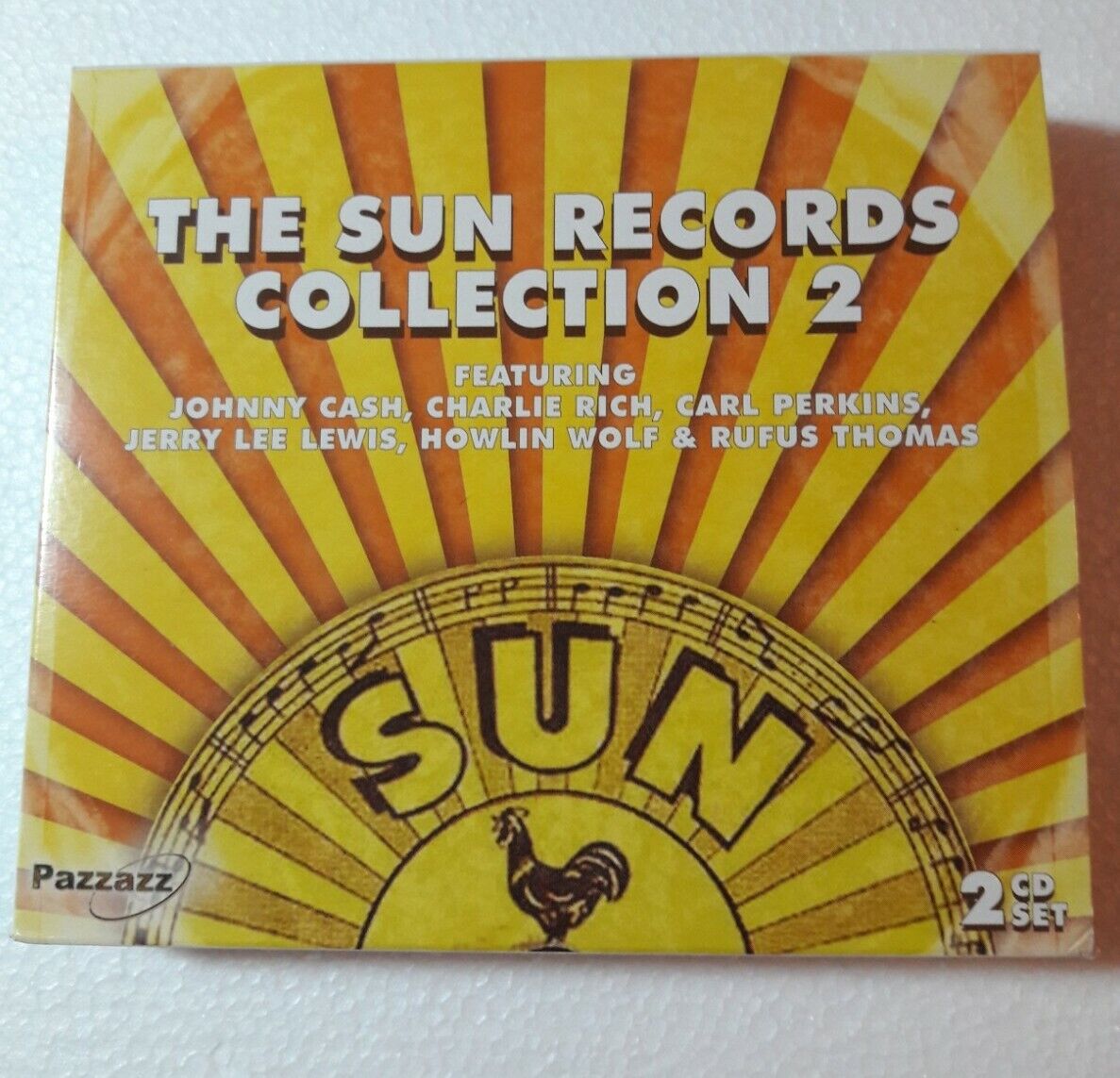 Vintage SUN RECORDS 2 CD Set Country Music Classics Johnny Cash Charlie Rich