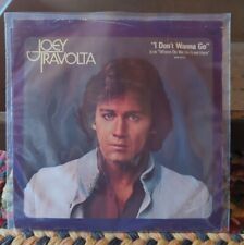 JOEY TRAVOLTA – I Don't Wanna Go / Where do we go from here 45 RPM Record w/ PS picture