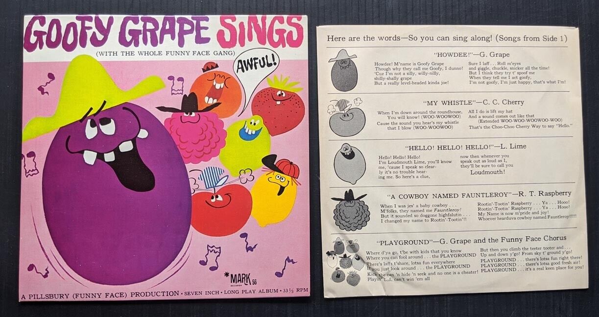 Goofy Grape Sings 7