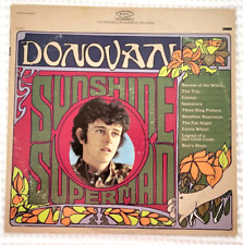 Vintage Vinyl LP Donovan Sunshine Superman First Press Epic LN-24217 1966 Near M picture