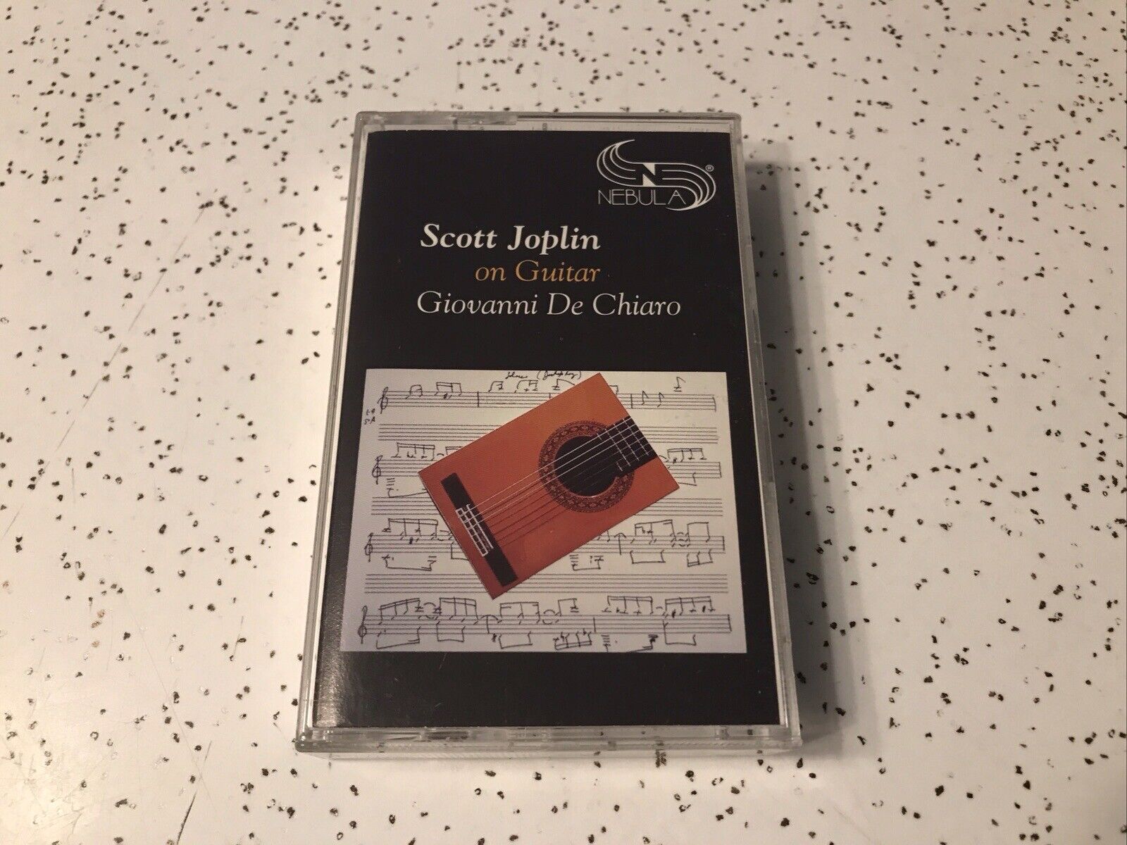 Scott Joplin On Guitar Giovanni De Chiaro Cassette NU 5008C  1990  VG+ Condition
