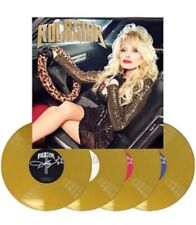 New, Sealed Dolly Parton Rockstar ⭐️ Metallic Gold Vinyl 4 LP Boxed Box Set picture
