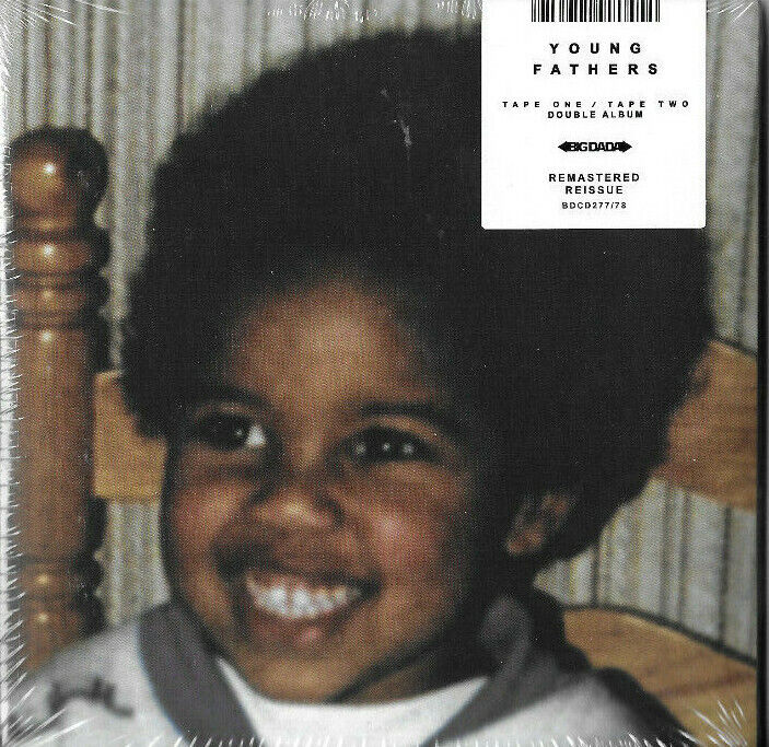 YOUNG FATHERS * TAPE ONE / TAPE TWO * DOUBLE CD ALBUM BDCD277/78 NEW & SEALED