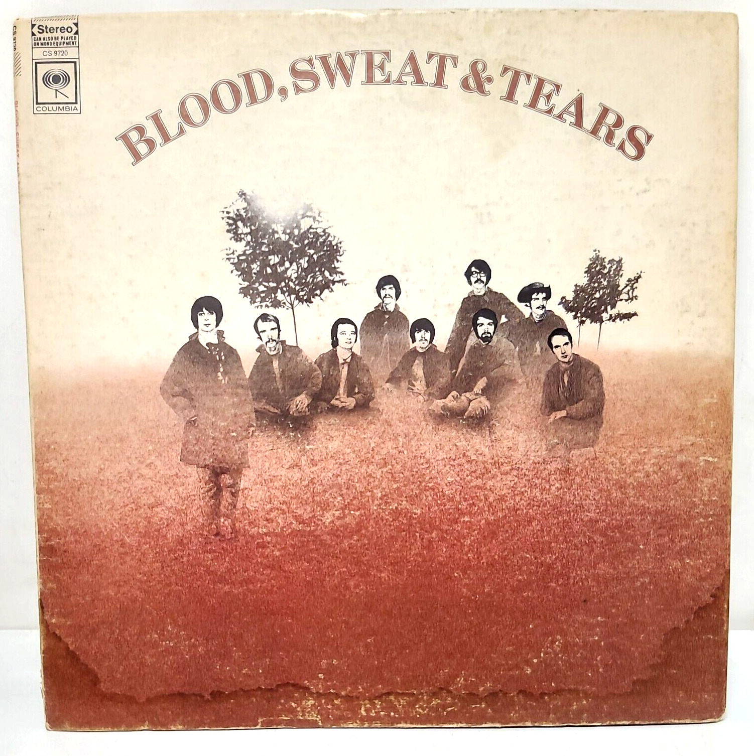 Blood Sweat & Tears Self Titled Columbia Stereo CS9720 Vtg 60s Record LP 1968 12