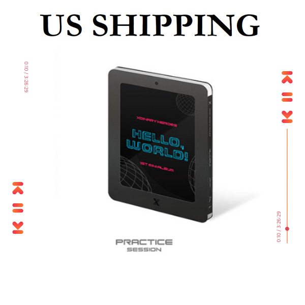 *US SHIPPING XDINARY HEROES HELLO, WORLD 1st Mini Album[PRACTICE SESSION]