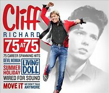 Cliff Richard : 75 at 75 CD 3 discs (2015) Highly Rated eBay Seller Great Prices picture