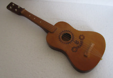 Vintage soviet wood mini guitar, souvenir of the USSR picture