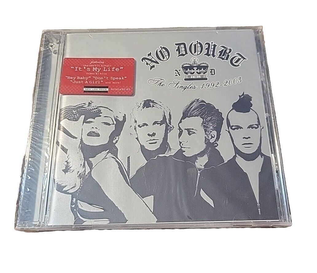No Doubt The Singles 1992-2003 CD 2003 Sealed w/ Hype Sticker