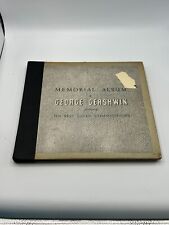Memorial Album To George Gershwin 5X Set 1941 C-29 Shellac 12'' picture