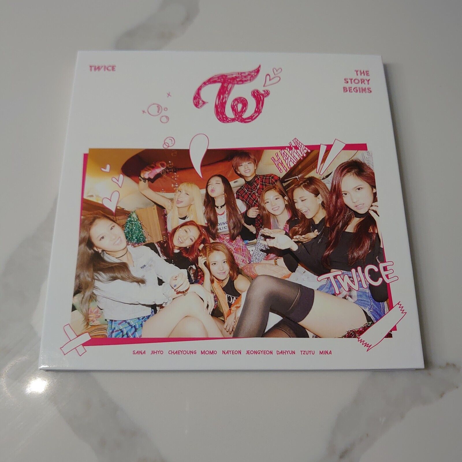 TWICE ALBUMS (NO PHOTOCARDS) - WITH YOUTH READY TO BE BETWEEN1&2 WHAT IS LOVE