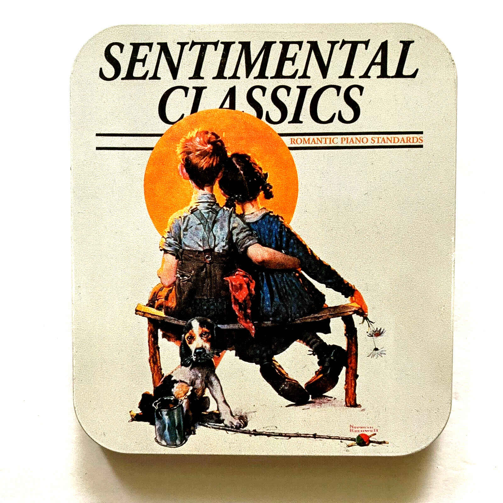Norman Rockwell Sentimental Classics CD Collectors Tin Series Sat Evening Post