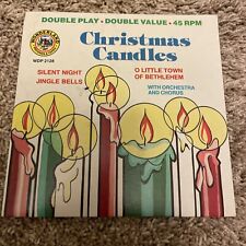 CHRISTMAS CANDLES Wonderland Records 45rpm 60s picture