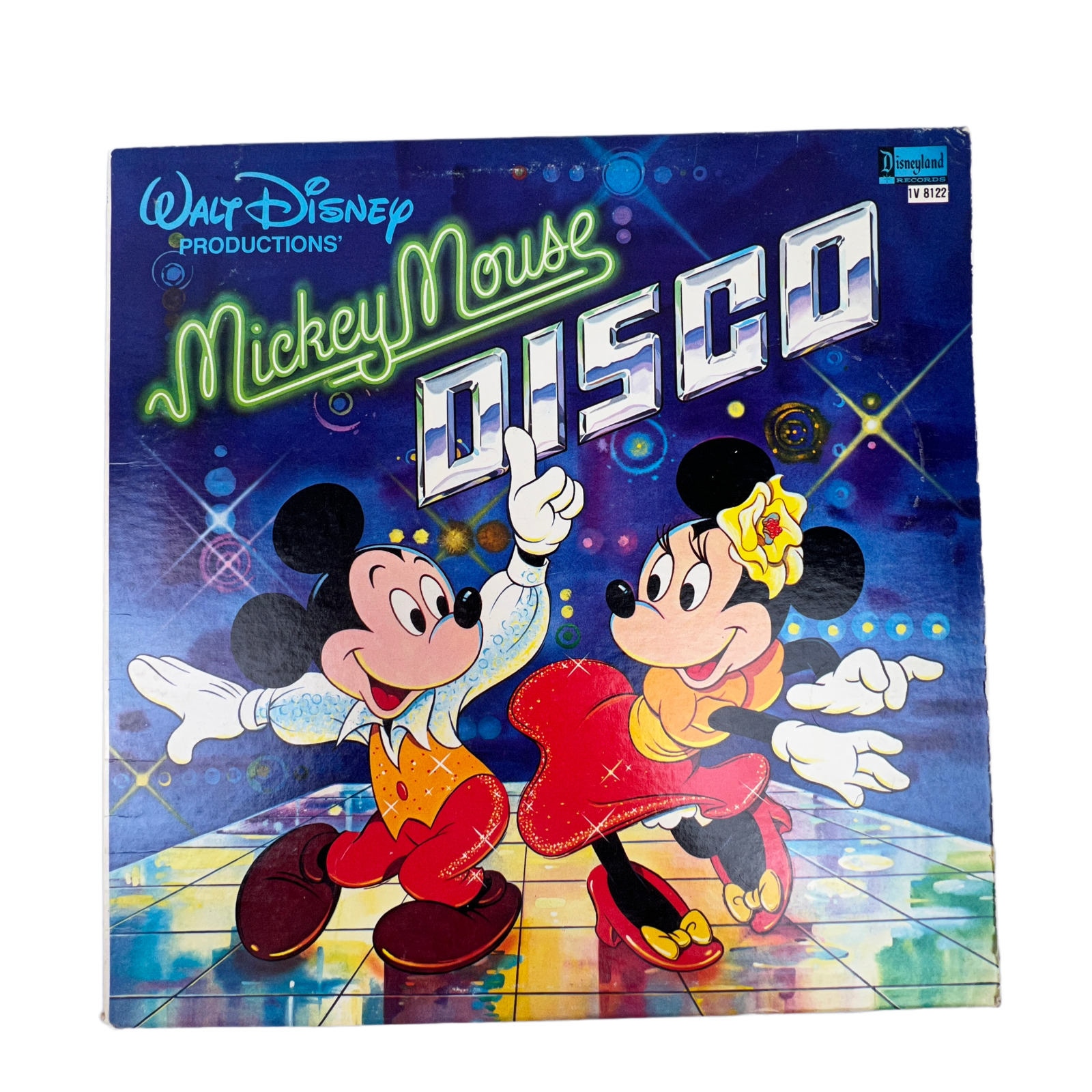 Mickey Mouse Disco Disneyland Records Vinyl Record