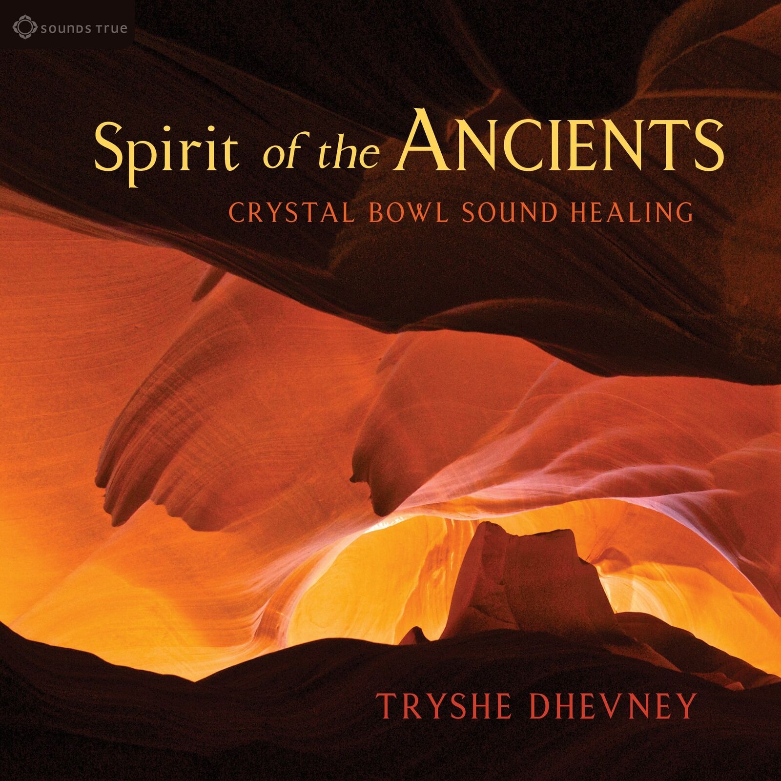 Spirit of the Ancients: Crystal Bowl... [CD] Tryshe Dhevney [Ex-Lib. DISC-ONLY]