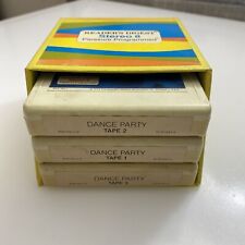 70’s Vintage 8-Track Cassette Tape Lot Dance Party 100 Songs picture