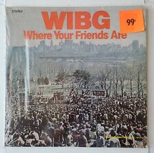 WIBG - Where Your Friends Are. Pre Owned Vinyl LP. RONDA-999 Stereo. Excellent picture