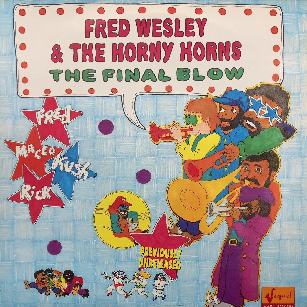 Fred Wesley The Horny Horns / Final Blow 2Lp Vinyl Record Analog