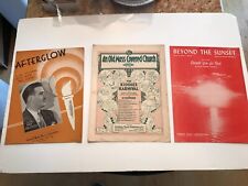 Vintage Sheet Music Lot of 3 items: See Pictures and Description for titles. picture