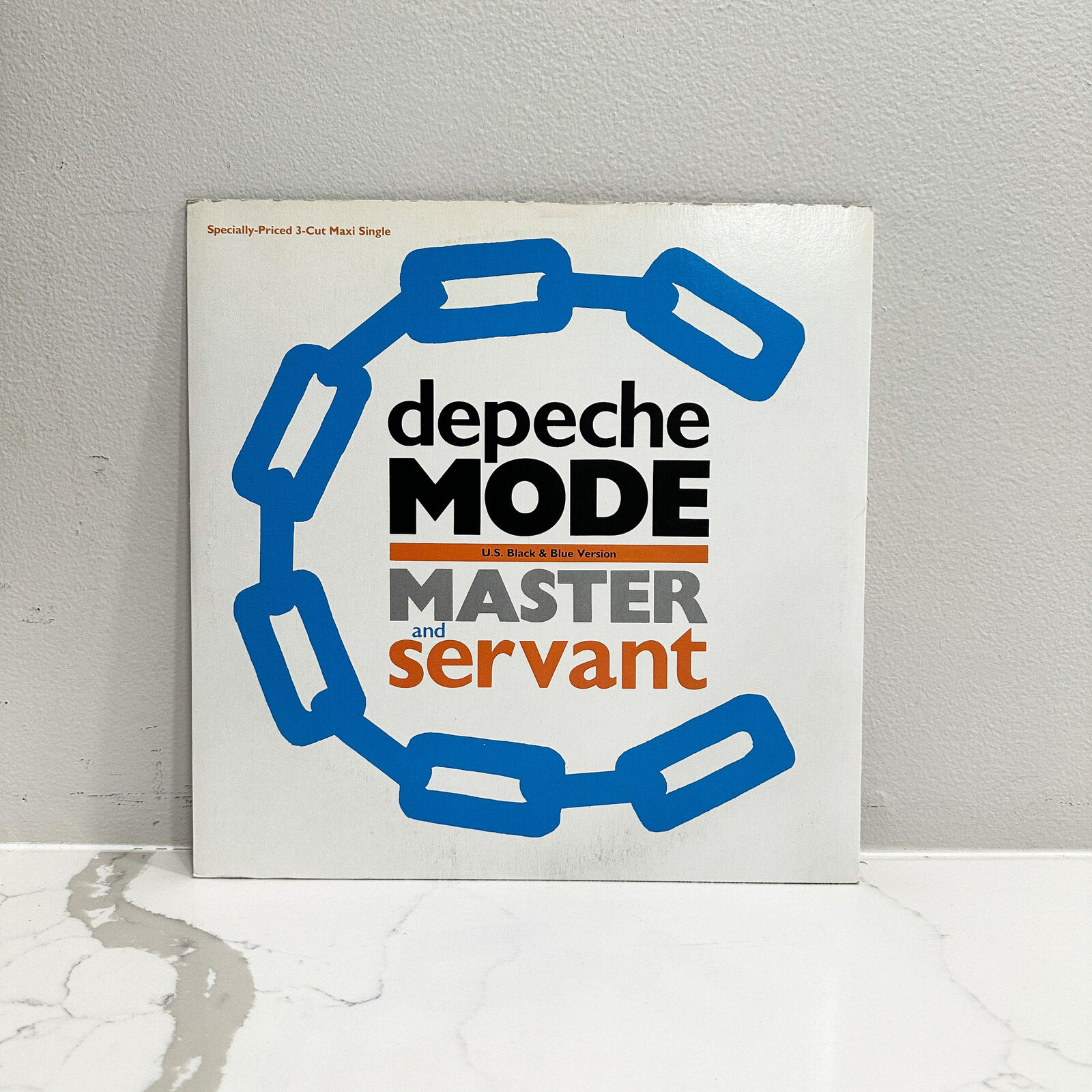 Depeche Mode – Master And Servant (U.S. Black & Blue Version) - Vinyl LP Record