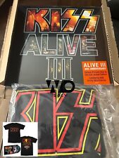 KISS ALIVE III 30th Anniversary /500 DELUXE Picture Disc Vinyl 2 LP w L T-Shirt picture