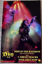 THE DIO EP PROMO PHOTOCARD VERTIGO (1986) ROCK METAL HIDE IN THE RAINBOW picture