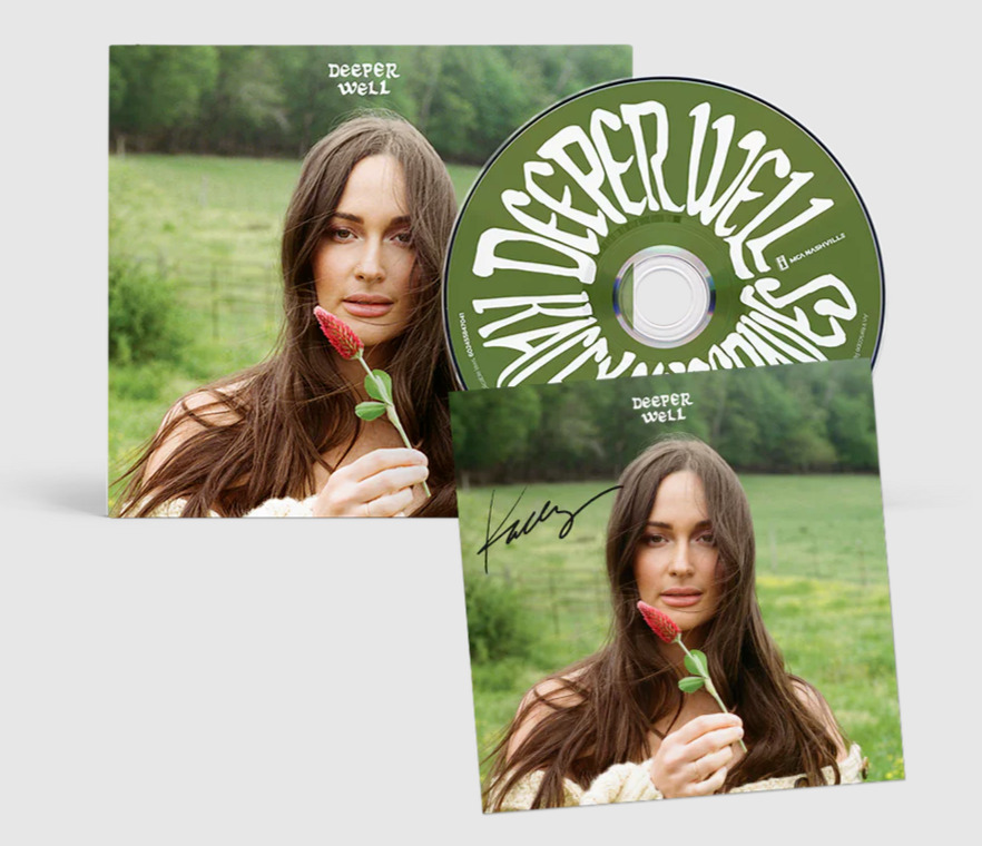 Kacey Musgraves Deeper Well CD with Signed Art Card & Foldout Poster