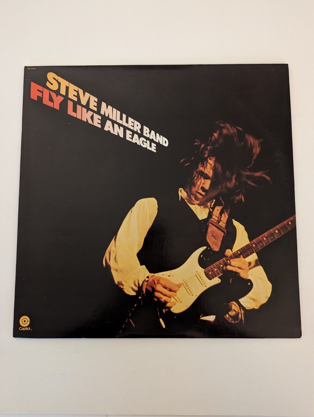 STEVE MILLER BAND  Fly Like An Eagle LP ST-11497 Jimi Hendrix\'s Guitar NM